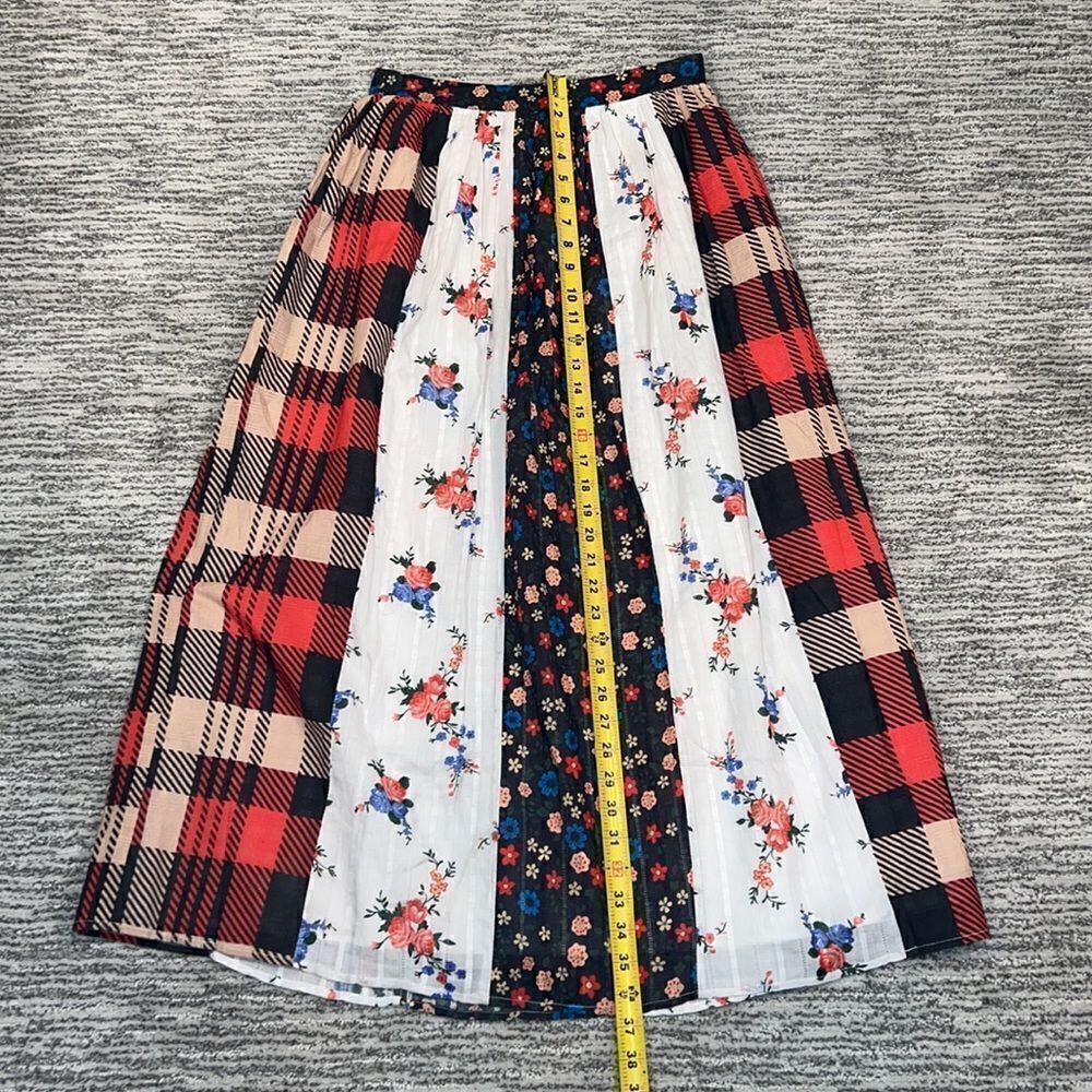 NWT Anthropologie Let Me Be Contrast Maxi Skirt XS - Picture 10 of 14